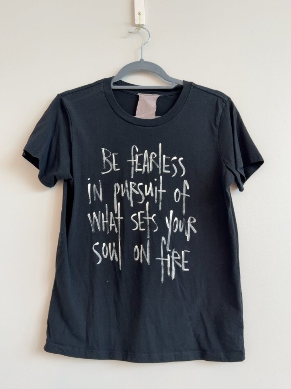 Mary Ellen DiMauro Hand-Painted Graphic Tee | 30A Designer | Black Cotton